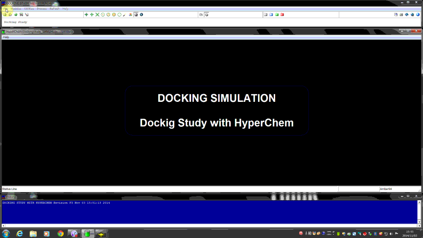 Docking Study with HyperChem `[gA