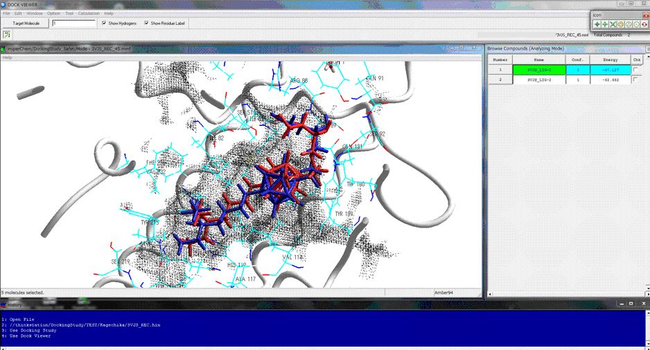 Hypervalent Molecule Docking